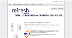 Desktop Screenshot of distilledwater.net.au